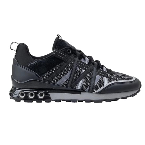 Cruyff Hexagon suède Hex-Tech sportschoenen voor dames (Zwart/Grijs) - Image 1