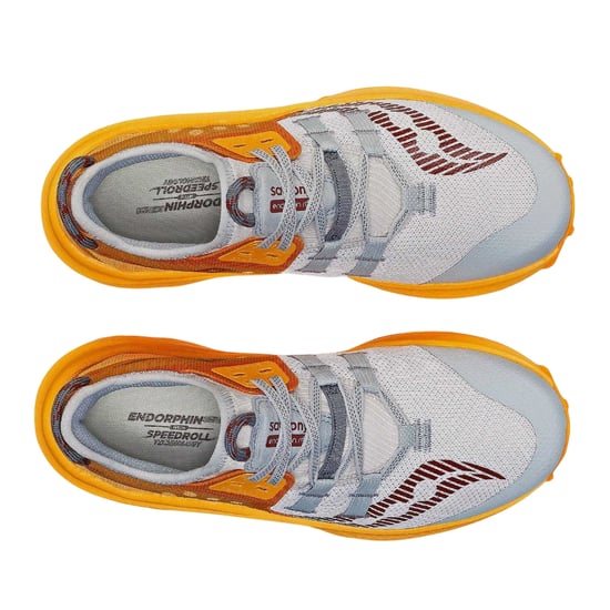 Saucony Damernas Logotyp Löparskor (Off White) - Image 4