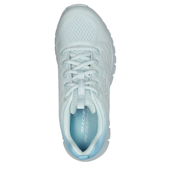 Skechers Graceful 2.0-sportschoenen voor dames (Lichtblauw) - Image 3