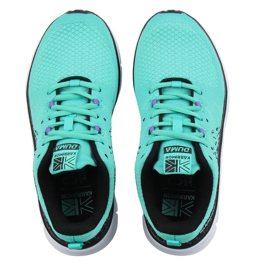 Karrimor Duma 6 Ortholite-sportschoenen voor dames (Turquoise/Zwart) - Image 3