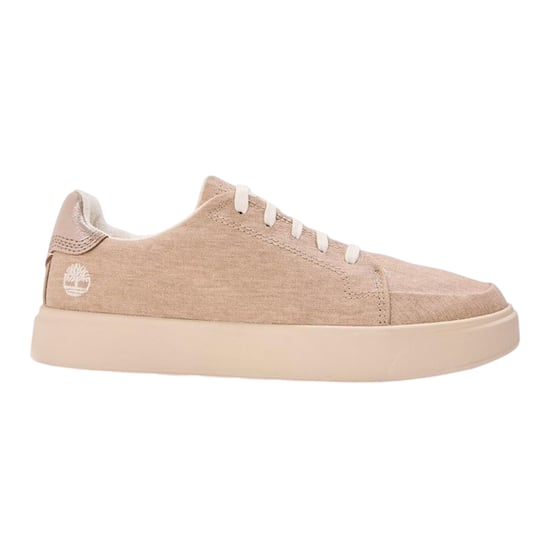 Timberland Emerson Street platte canvas schoenen voor dames (Licht Beige) - Image 1