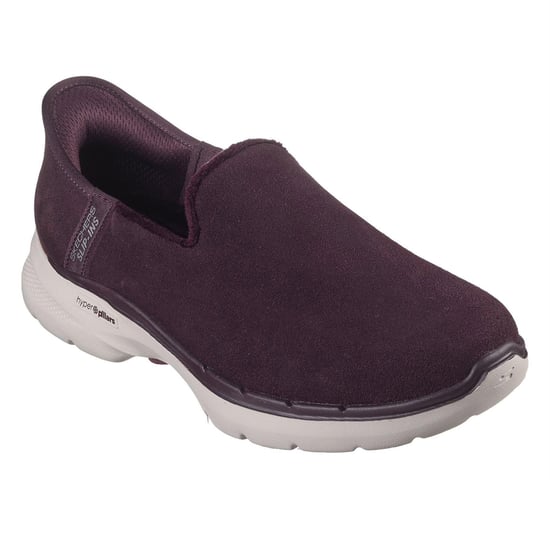 Skechers Gowalk6 textiel sportschoenen voor heren (Pruim) - Image 5