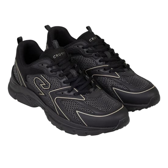 Cruyff Heren Scorpius Trainers (Zwart/Goud) - Image 2