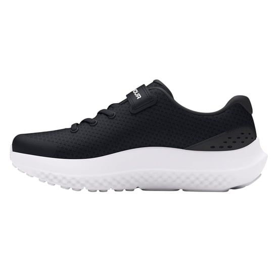 Under Armour Surge 4-sportschoenen voor kinderen (Zwart, Wit) - Image 2