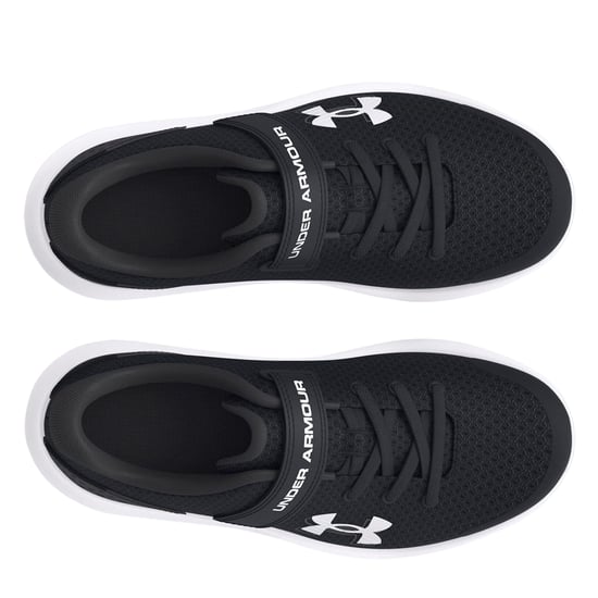 Under Armour Surge 4-sportschoenen voor kinderen (Zwart, Wit) - Image 3