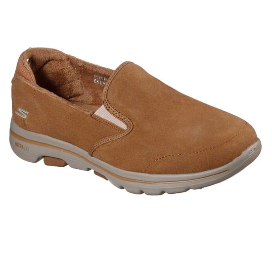 Skechers Gowalk-sneakers van suède voor dames (Kastanje) - Image 3