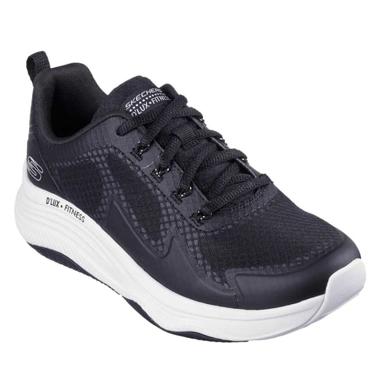 Skechers D´Lux fitness- en hardloopschoenen voor dames (Zwart, Wit) - Image 3