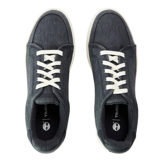 Timberland Emerson Street platte canvas schoenen voor dames (Donkerblauw) - Image 3