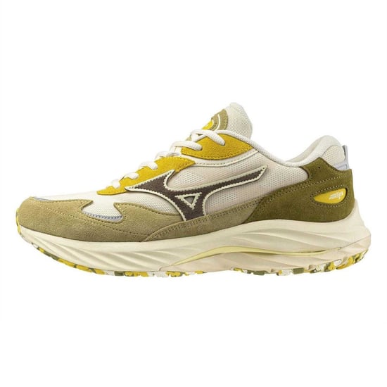 Mizuno Beta Sportstyle-skor i mocka för kvinnor/damer (Grön) - Image 3