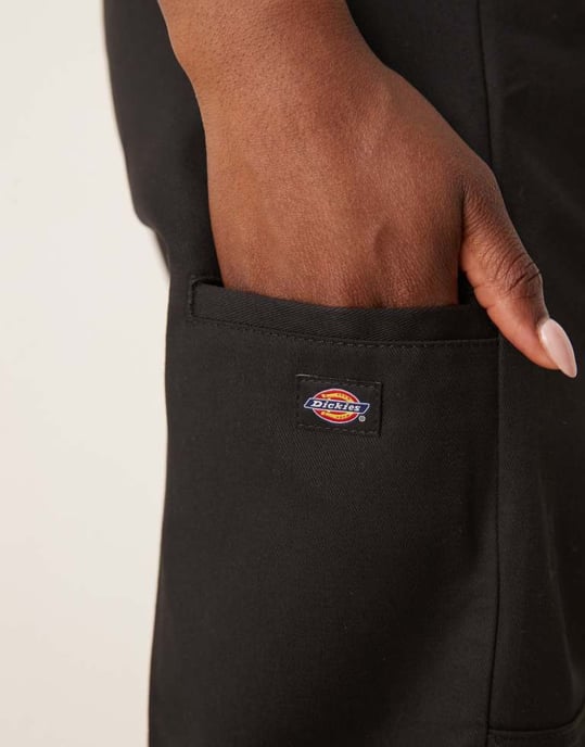 Dickies double knee work trousers in black - Image 3