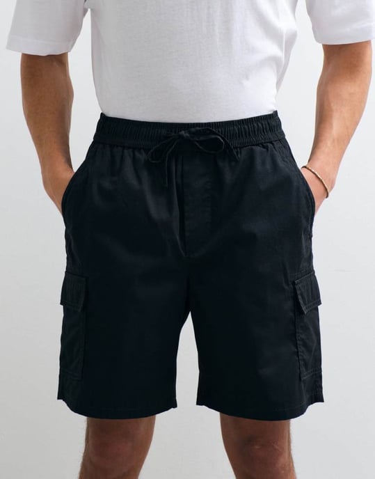 ONLY & SONS cargoshorts i svart - Image 3