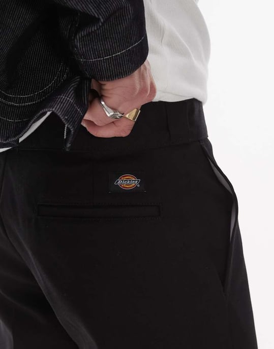Dickies 874 raka arbetsshorts i svart - Image 3
