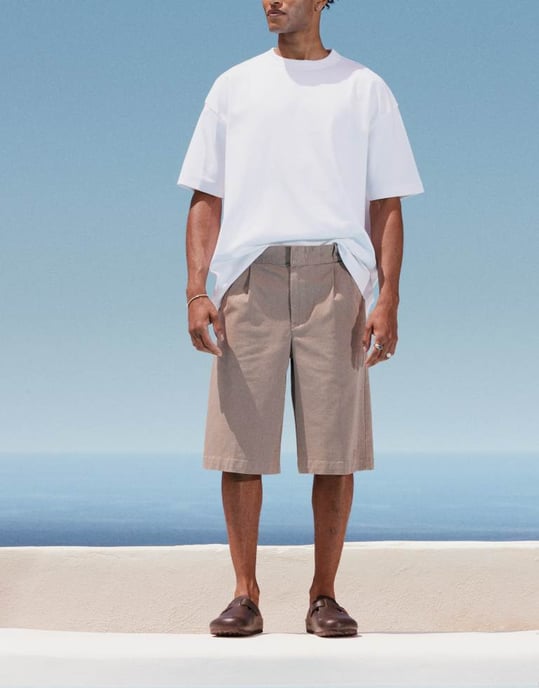 Dickies Unionville 13-tums veckad arbetskortbyxa i ljusbeige - Image 4