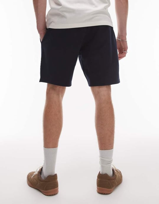 Tommy Hilfiger amerikansk flagga shorts i marinblå - Image 4