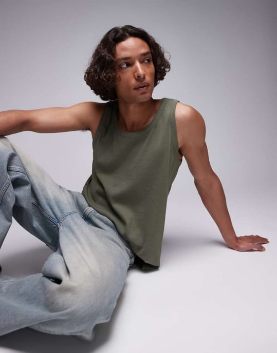 Allsaints edwards vest in eden green - Image 1