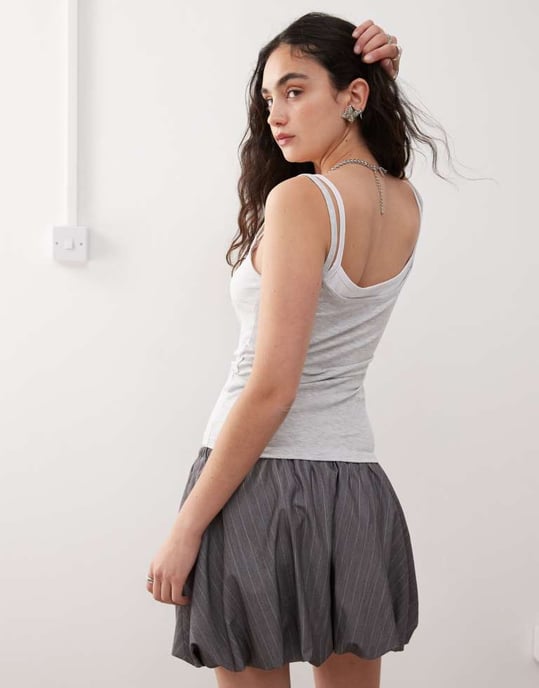 COLLUSION elevated double layer cami - Image 4
