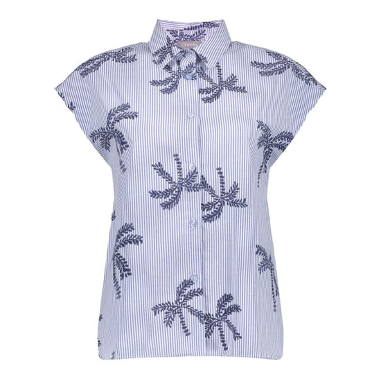 Geisha Blouse 63383-70 blue - Image 1