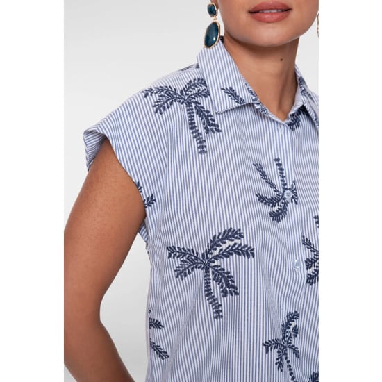 Geisha Blouse 63383-70 blue - Image 2