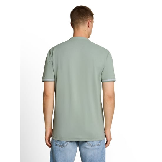 Tom Tailor Stand up collar two tone polo - Image 3