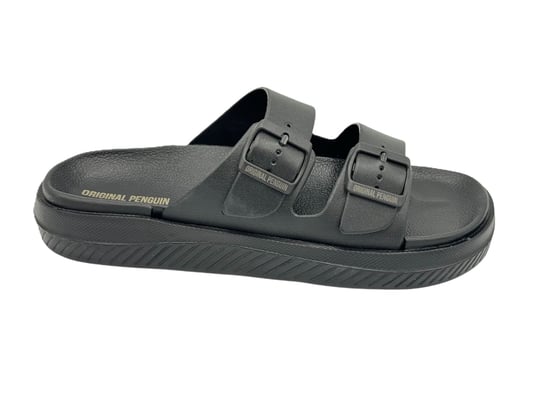 Penguin Playa Men's Black Sandals - Image 1