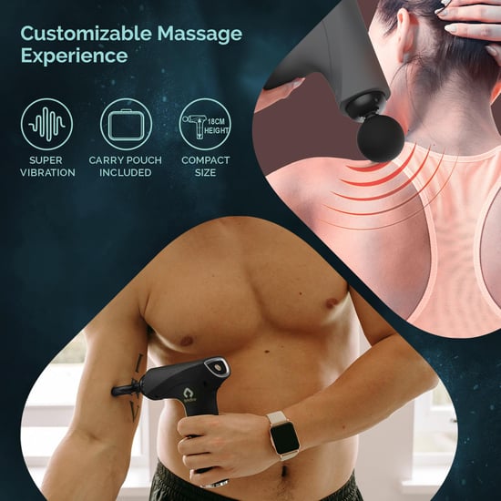 Gymcline Compact Deep Tissue Massage Gun With Rechargeable Battery - Image 4
