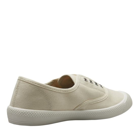 Penguin Anita Canvas Women's Off White Pumps - Image 2