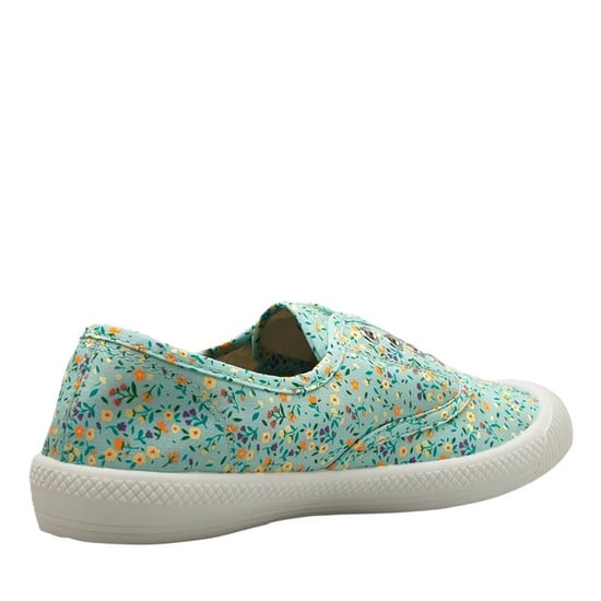 Penguin Anita Canvas Women's Sage Floral Pumps - Image 2