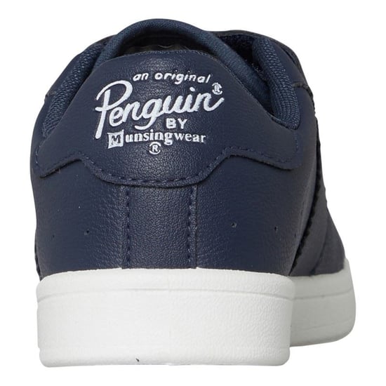 Penguin Junior Marble Navy Trainers - Image 4