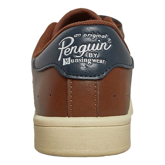 Penguin Junior Marble Tan/Navy Trainers - Image 4