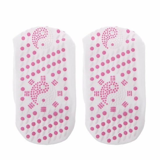 Envie Tourmaline Magnetic Health Socks White Wellness Therapy Comfort Pair Care - Image 3