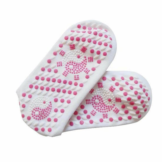 Envie Tourmaline Magnetic Health Socks White Wellness Therapy Comfort Pair Care - Image 6