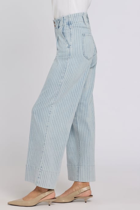Simone Wide Leg Jeans With High Rise - Image 3