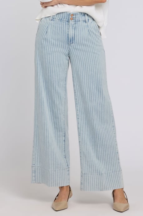 Simone Wide Leg Jeans With High Rise - Image 4