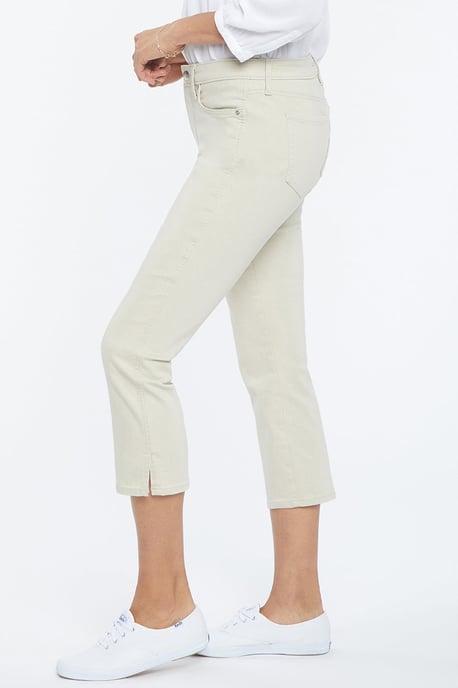 Chloe Capri Jeans With Side Slits - Image 3