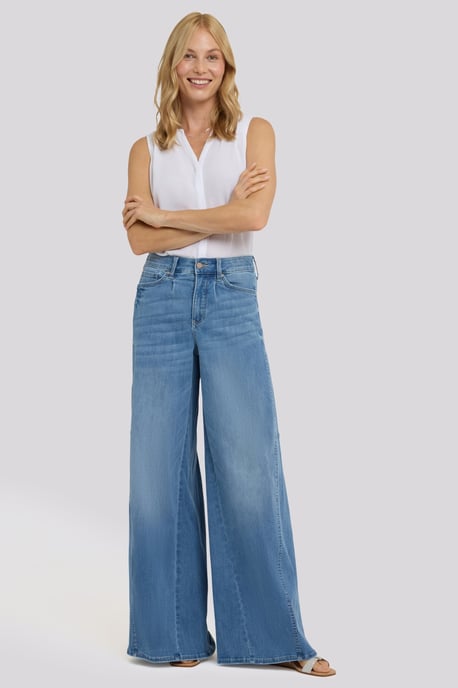 Nova Super Wijd Been Jeans In Cool Embrace® Denim - Image 1