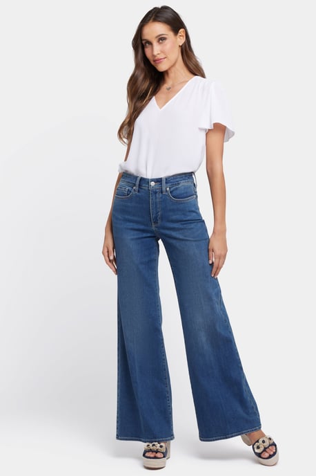 Mia Palazzo Jeans Met Hoge Taille - Image 1