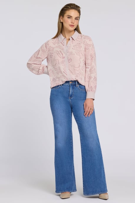 Mia Palazzo Jeans met Hoge Taille - Image 1