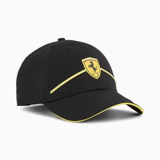 Adults Ferrari Race F1 Baseball Cap in Black - Image 2