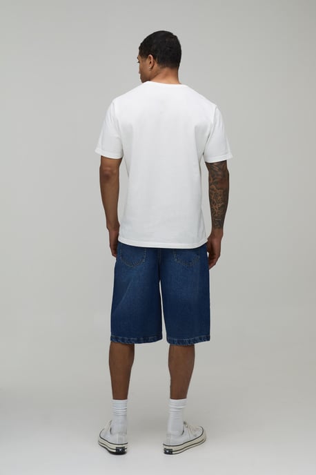 Essential Relaxed Fit Denim Jorts - Image 2