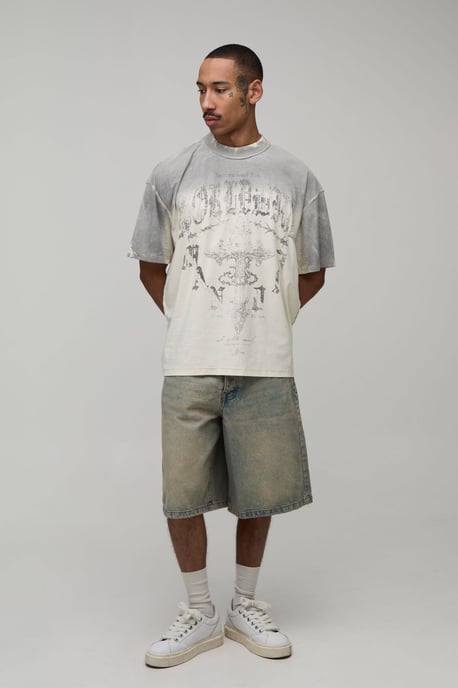 Essential Relaxed Fit Denim Jorts - Image 4