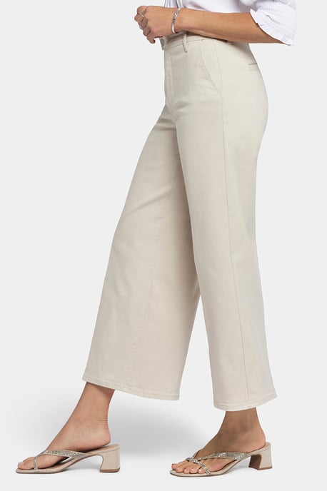 Mona Wijde Pantalon Enkel Jeans Met Hoge Taille - Image 3