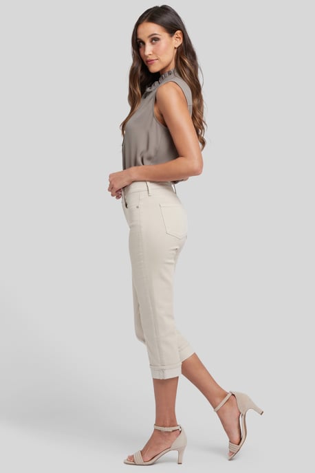 Marilyn Straight Crop Jeans In Cool Embrace® Denim - Image 5