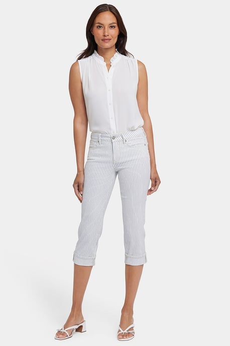 Marilyn Straight Crop Jeans Met Manchetten - Image 4