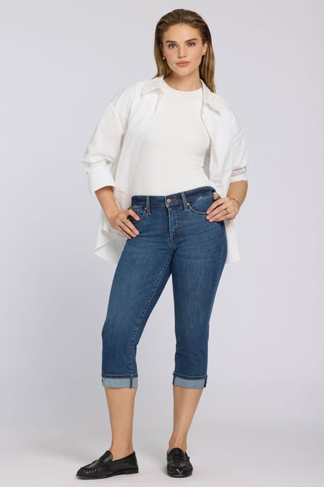 Marilyn Rechtdoor Crop Jeans In Cool Embrace® Denim - Image 1