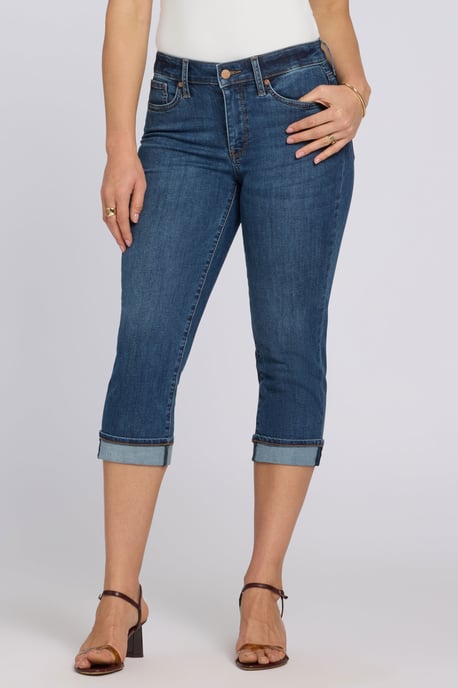 Marilyn Rechtdoor Crop Jeans In Cool Embrace® Denim - Image 4