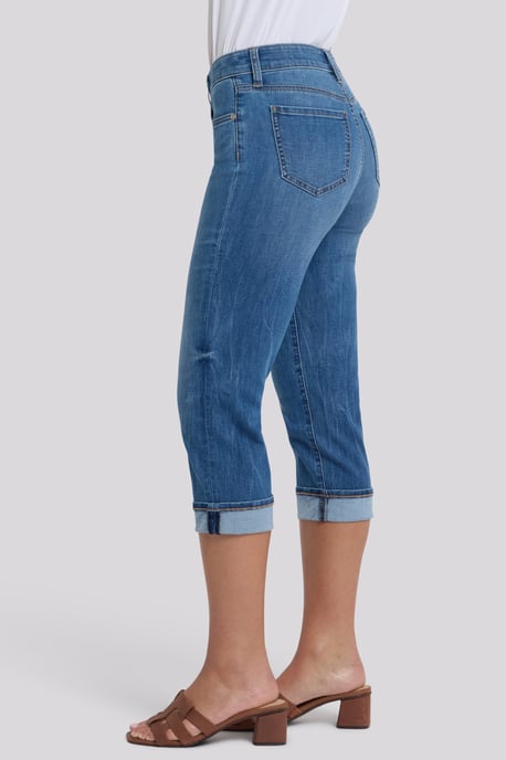 Marilyn Straight Crop Jeans In Cool Embrace® Denim - Image 3