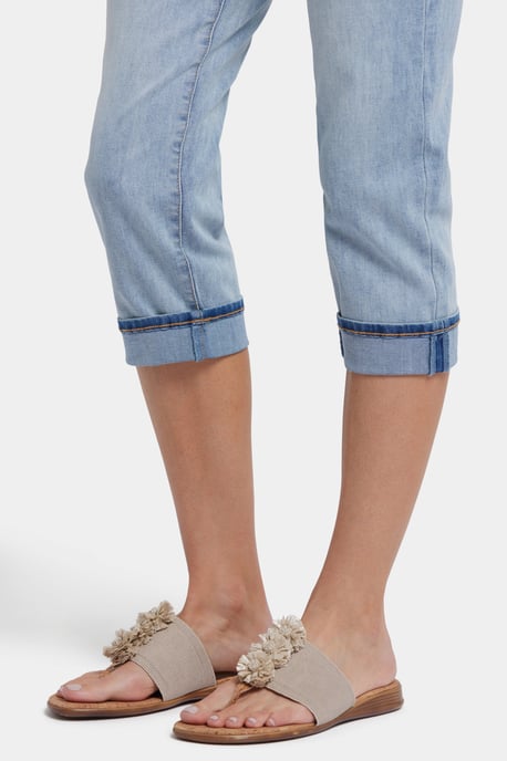 Marilyn Straight Crop Jeans In Cool Embrace® Denim - Image 4