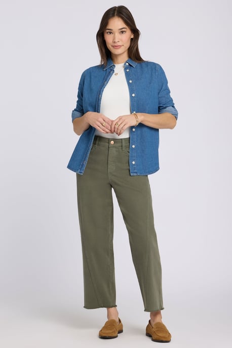 Alyssa Ontspannen Cropped Jeans - Image 1