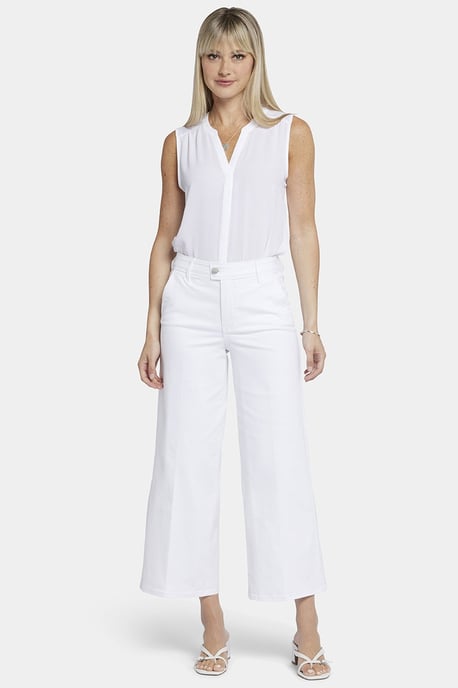 Mona Wijde Pantalon Enkel Jeans Met Hoge Taille - Image 4