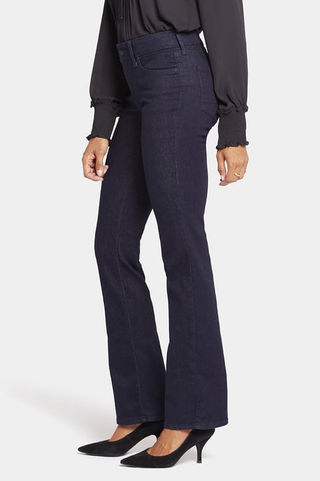 Barbara Bootcut Jeans Donkerblauw Premium Denim (Petite) - Image 4